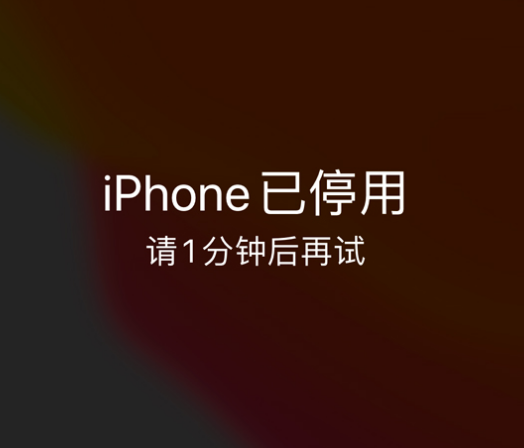 旺苍苹果手机维修分享:iPhone 显示“不可用”或“已停用”怎么办？还能保留数据吗？ 