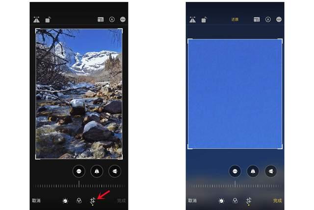 旺苍苹果手机维修分享iPhone手机如何使用裁剪功能隐藏照片 