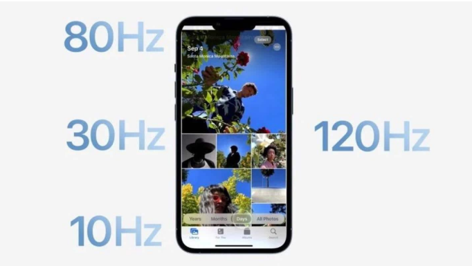 旺苍苹果14维修分享iPhone 14有高刷吗 