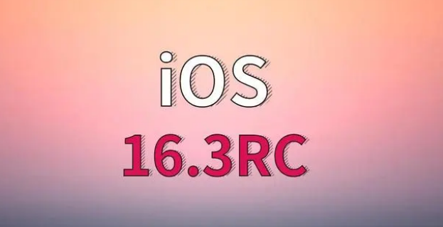 旺苍苹果手机维修分享iOS 16.3 RC版升级_iOS 16.3 RC版一键刷机教程 